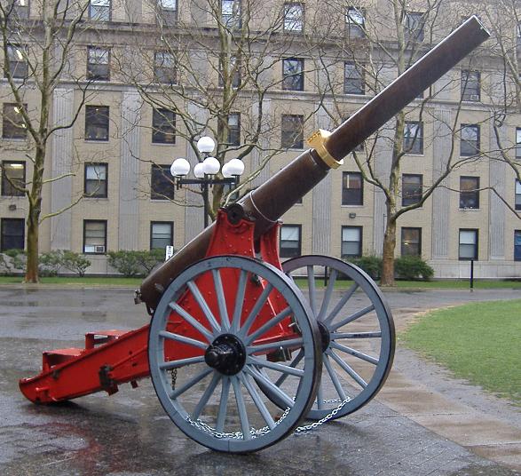 Cal Tech cannon at MIT